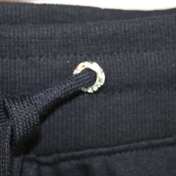 Bebe Sport Women's black jogger sweat pants with spell out size 1X (NWT) - Picture 5 of 11